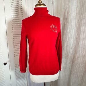 Tommy Hilfiger Sweater Size M Modern Classic Turtleneck Quiet Luxury Sweater